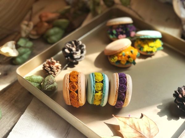 花暖清秋#马卡龙·奶油蛋糕看过来#