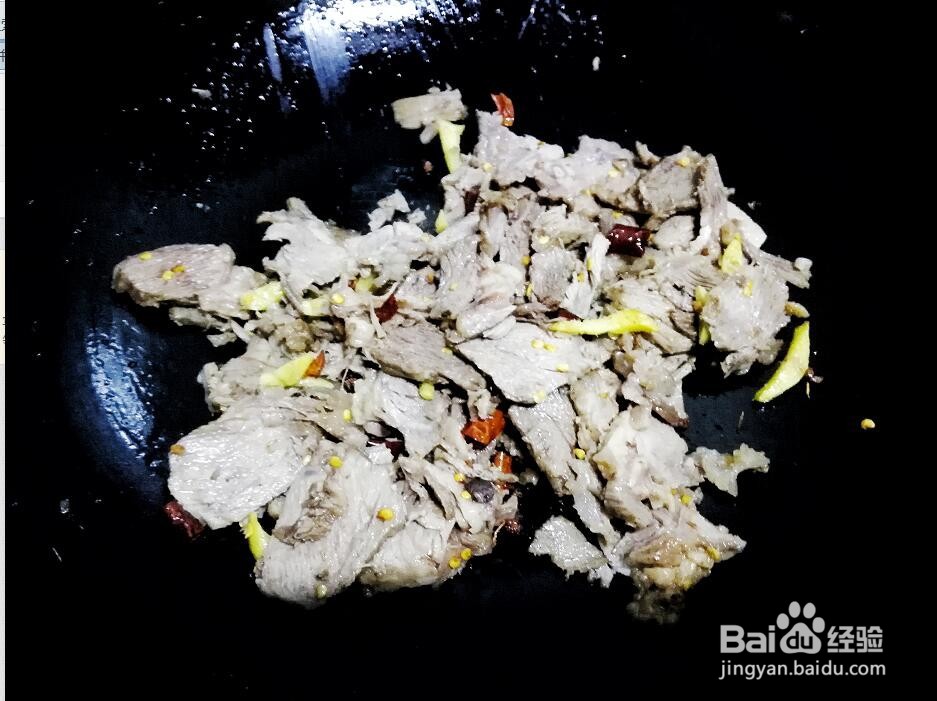 青椒牛肉的做法