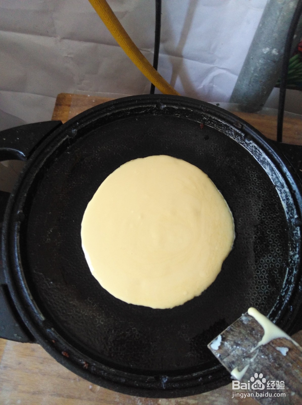 简单易学的鸡蛋酱饼