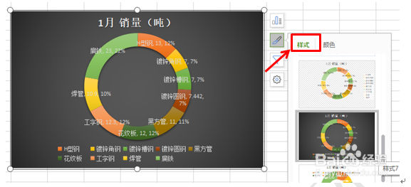 WPS 表格如何做饼图