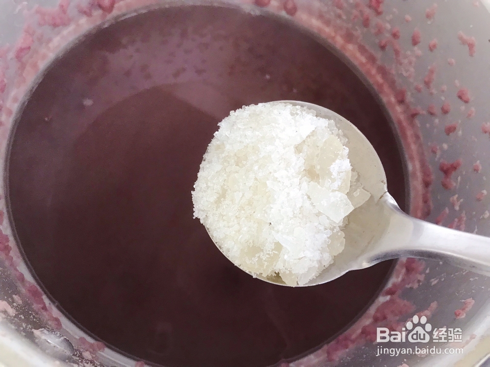 不能拒绝的玫瑰花桃胶红豆羹