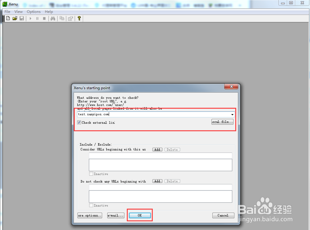 Xenu Link Sleuth链接测试