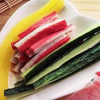 翻转樱花寿司的做法