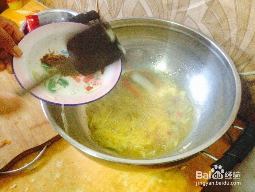 家常土豆丝做法