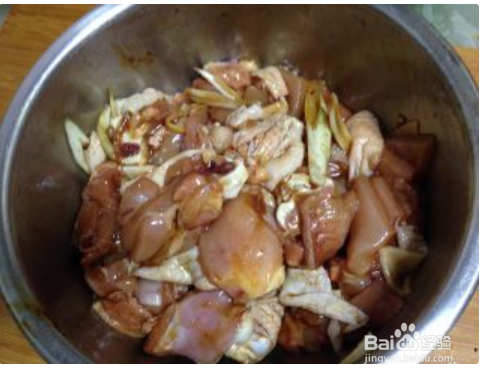 制作麻辣仔鸡