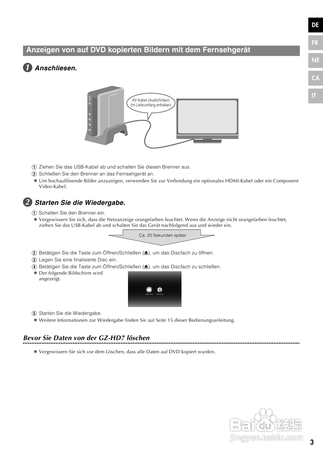 JVC CU-VD40 E/EK/ER刻录机说明书:[1]