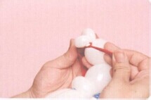 魔法气球造型系列之气球小木马