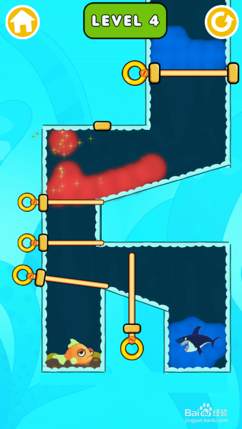 Save The Fish 2的LEVEL 4怎样通关