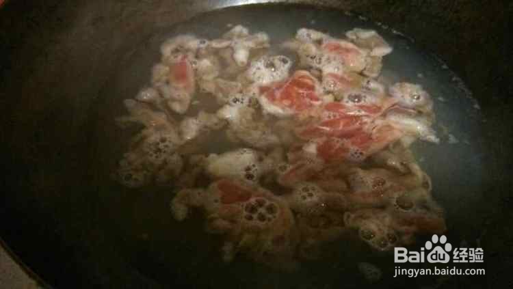 大葱炒羊肉片的做法