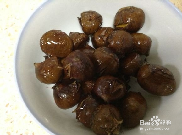 微波炉DIY糖炒栗子的做法