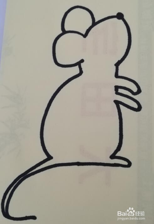 小老鼠的画法 小老鼠的简笔画