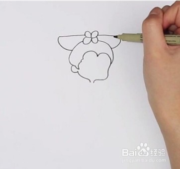 简笔画系列-怎么画白娘子简笔画