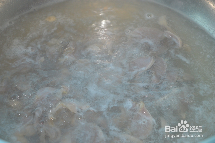 怎么做油爆鸡胗片?