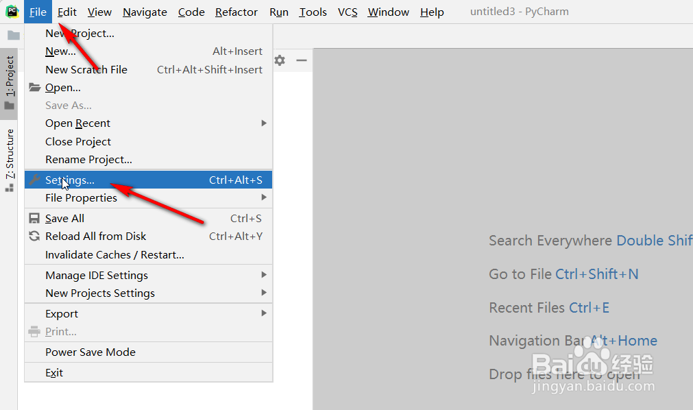PyCharm中英文版本怎么切换