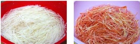 香炒素三丝做法图解