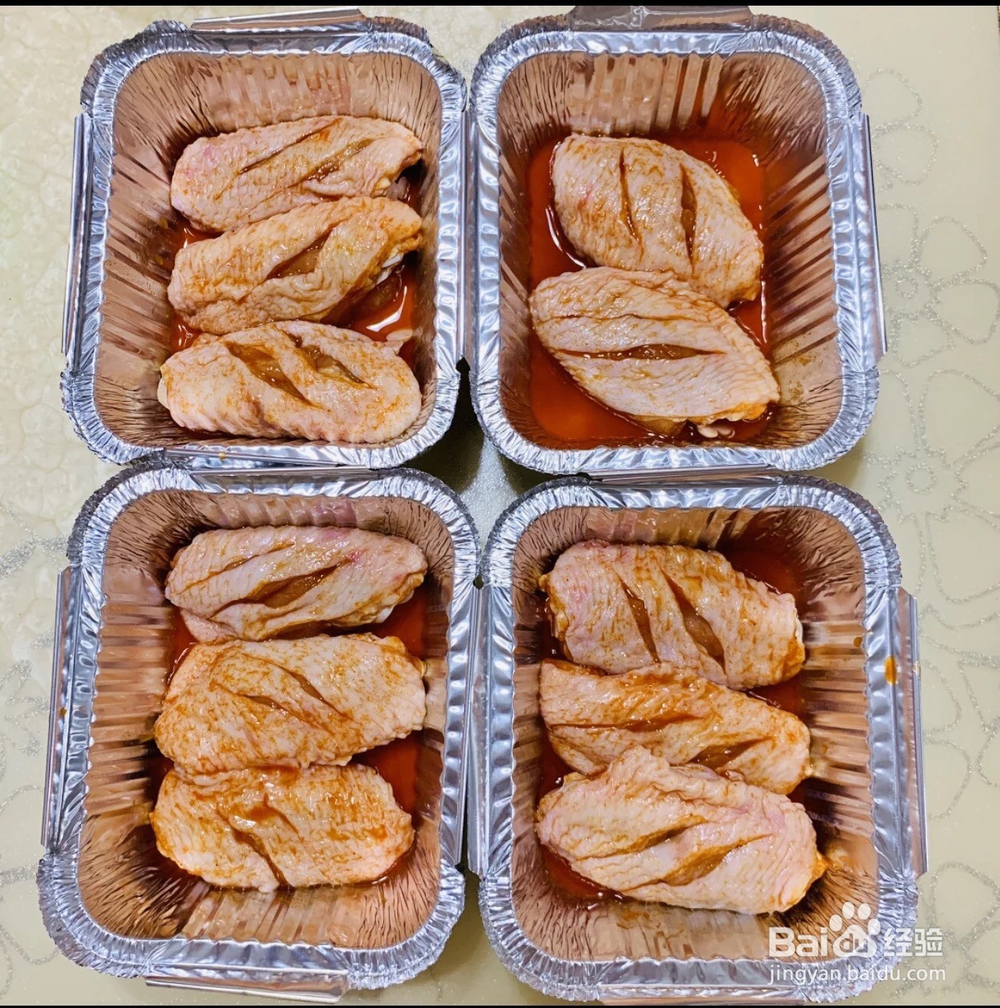 简易制作烤鸡翅