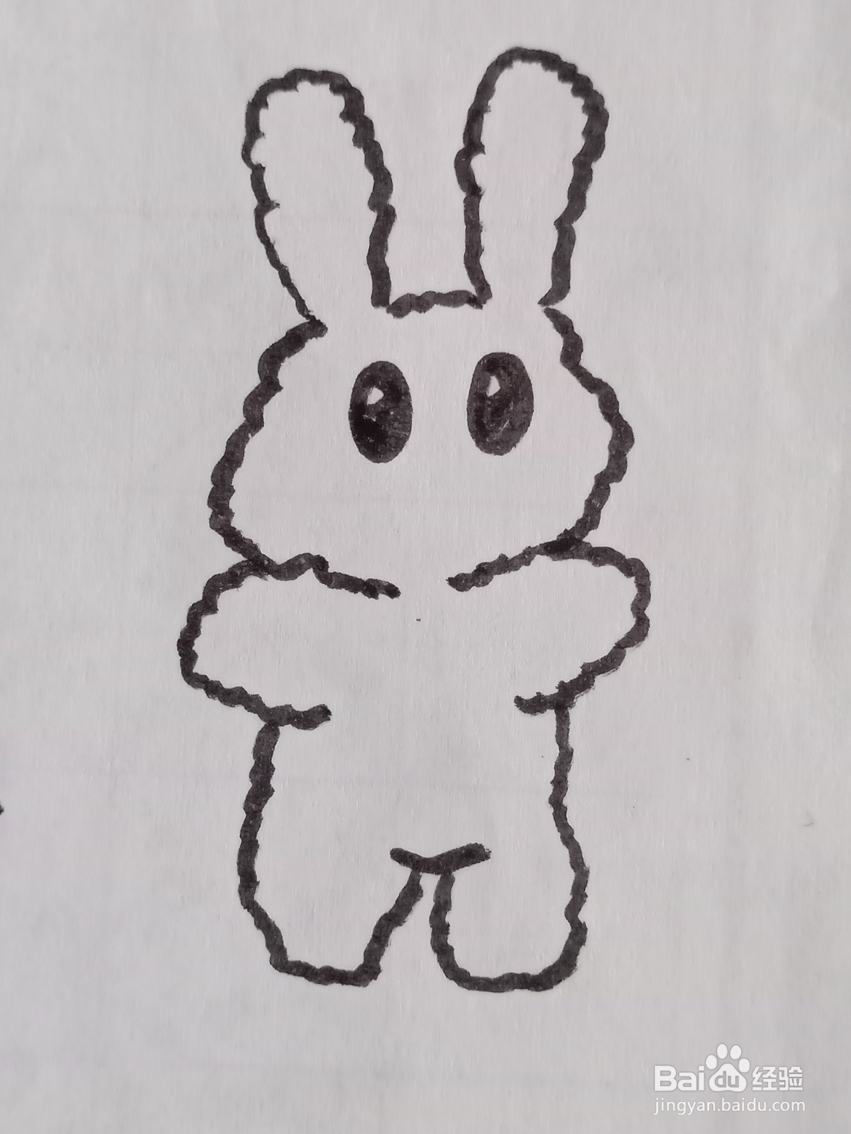 小兔子简笔画？