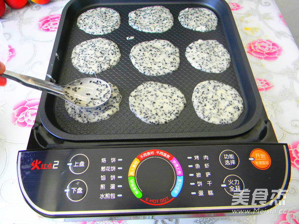 黑芝麻蛋白薄脆饼