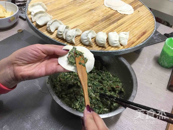 猪肉小白菜馅水饺