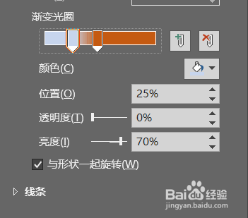 word中发亮心形的设置