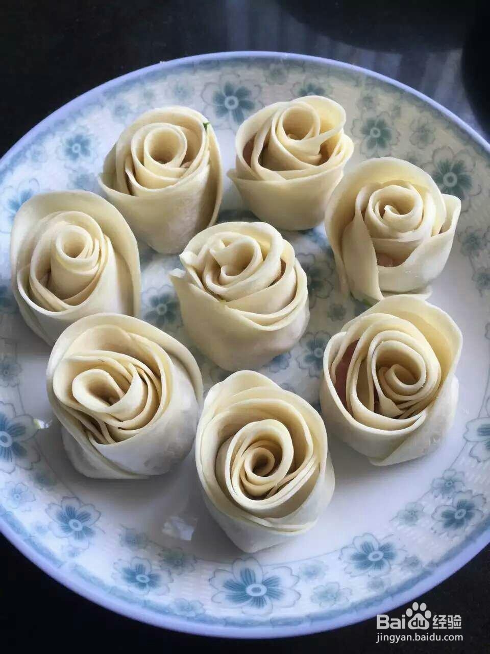 又酥又香的玫瑰花点心