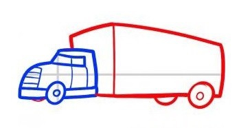 简笔画系列:如何绘制一辆卡车