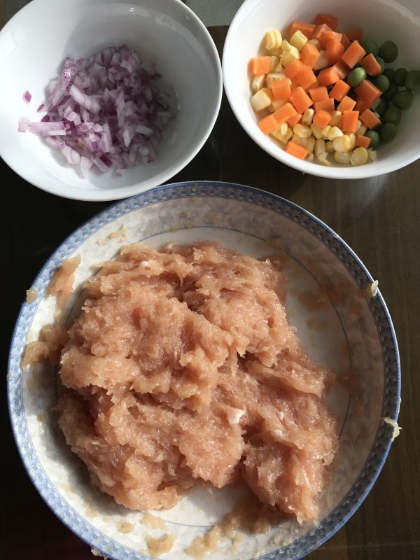 杂蔬鸡排三明治