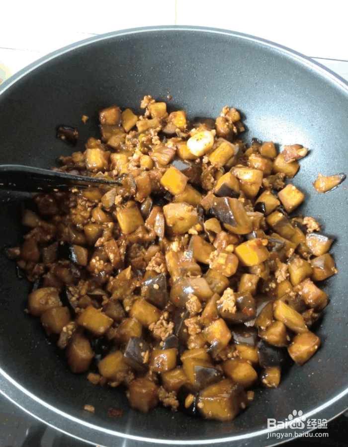 肉末茄子的做法