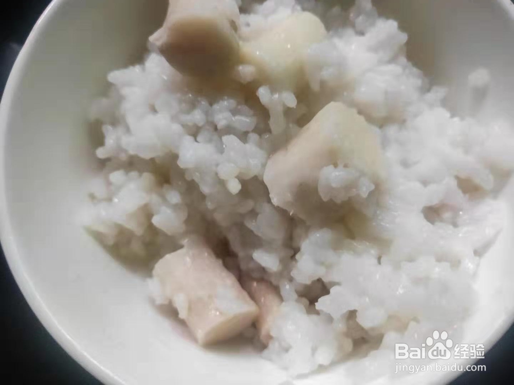 山药焖饭---便秘小菜谱