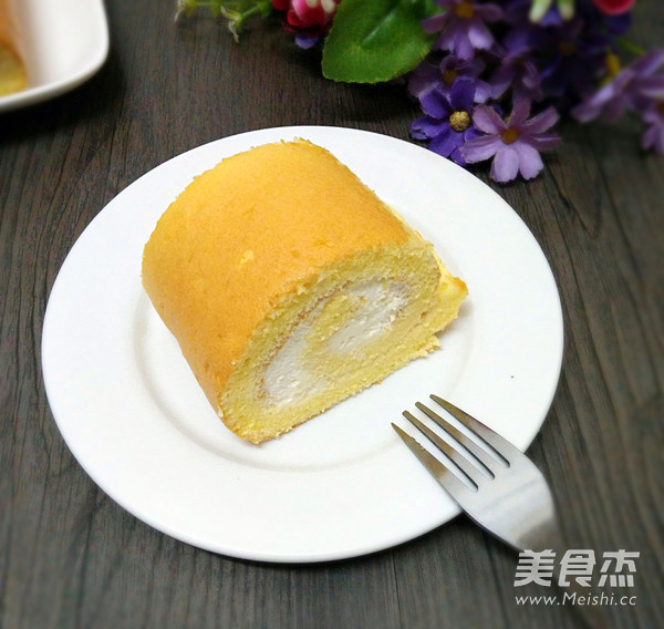 原味奶油蛋糕卷