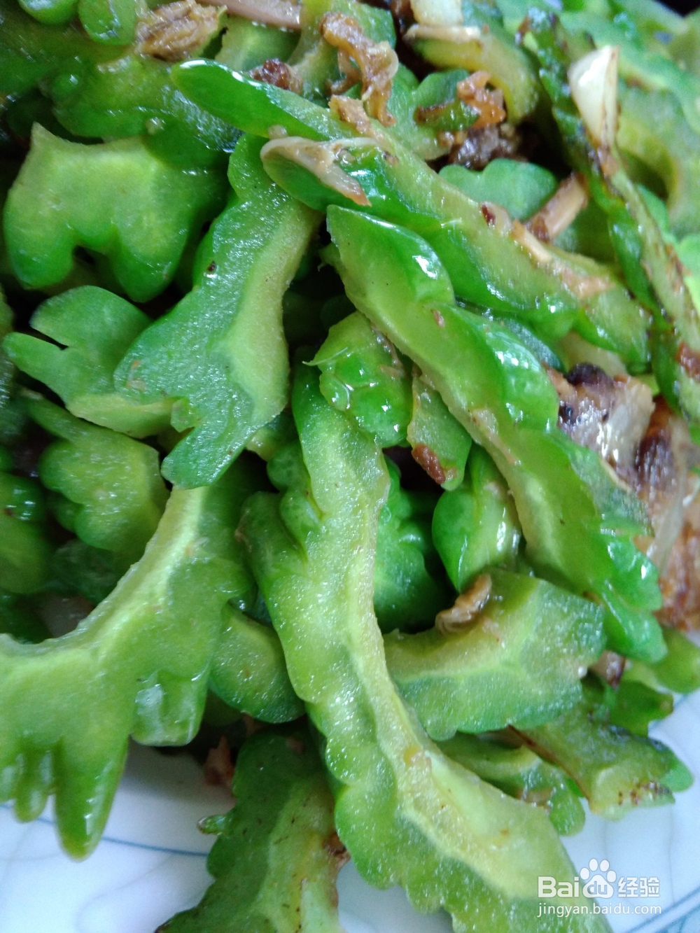 拆骨肉炒苦瓜技巧