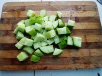 自制水豆豉拌黄瓜