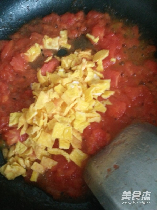 番茄蛋炒饭的做法