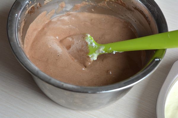 可可棋格奶油蛋糕