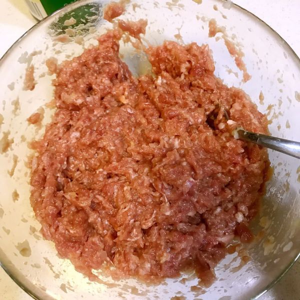 照烧包心牛肉丸