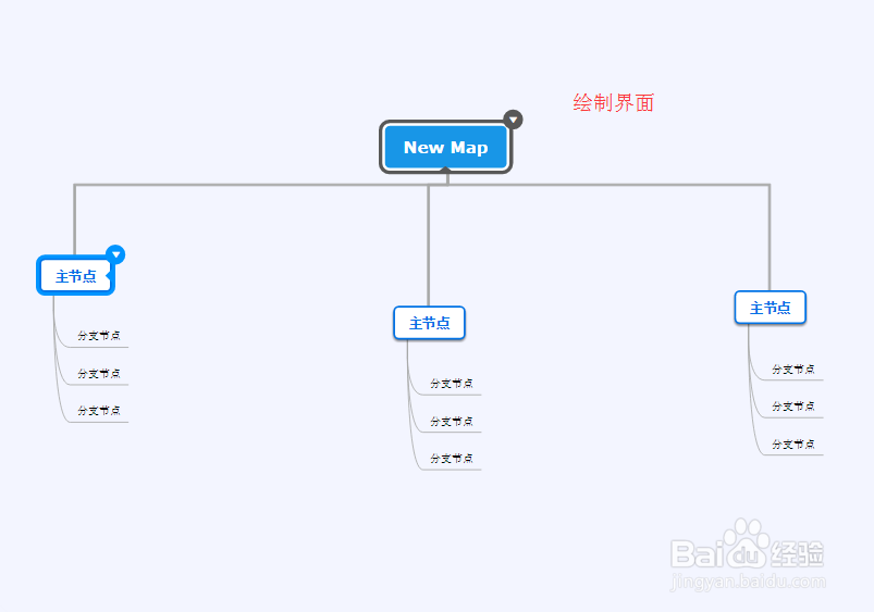 用迅捷思维导图画图