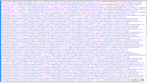 html+css3+jQuery动态文字向下滑动渐隐显示