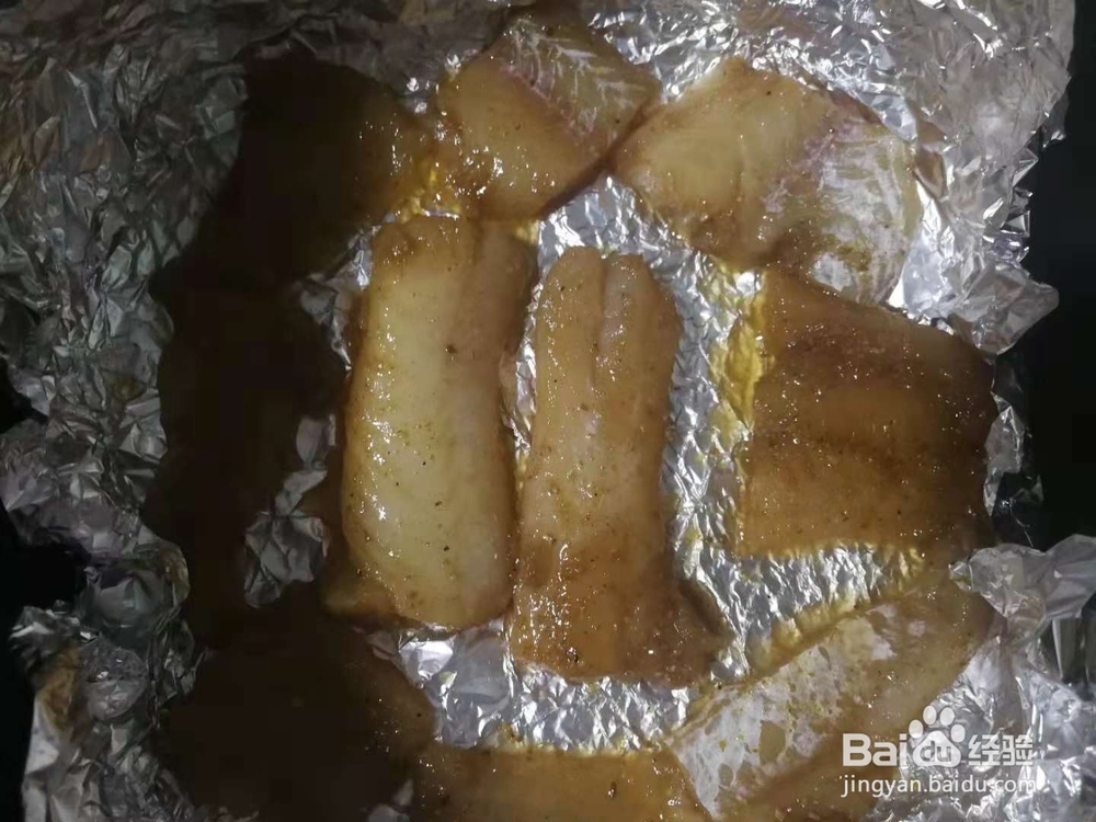 空气炸锅烤鱼排的做法