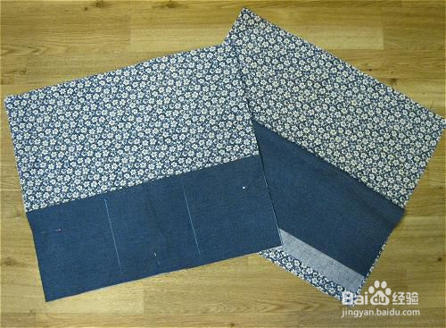 免费的缝纫模式与口袋两个口气手提袋