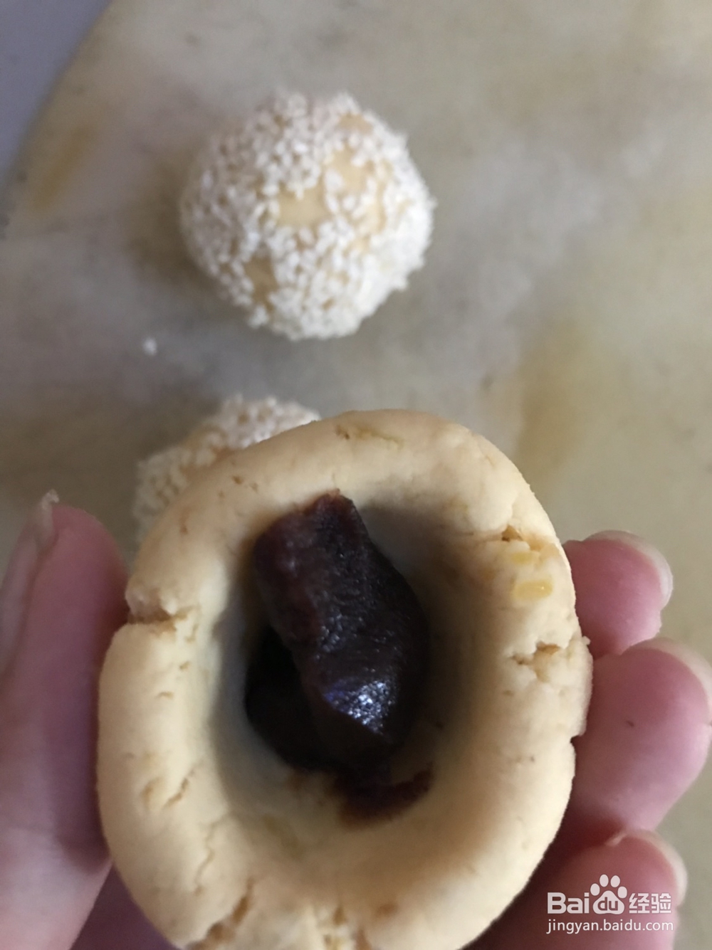 做出入味的红薯芝麻球