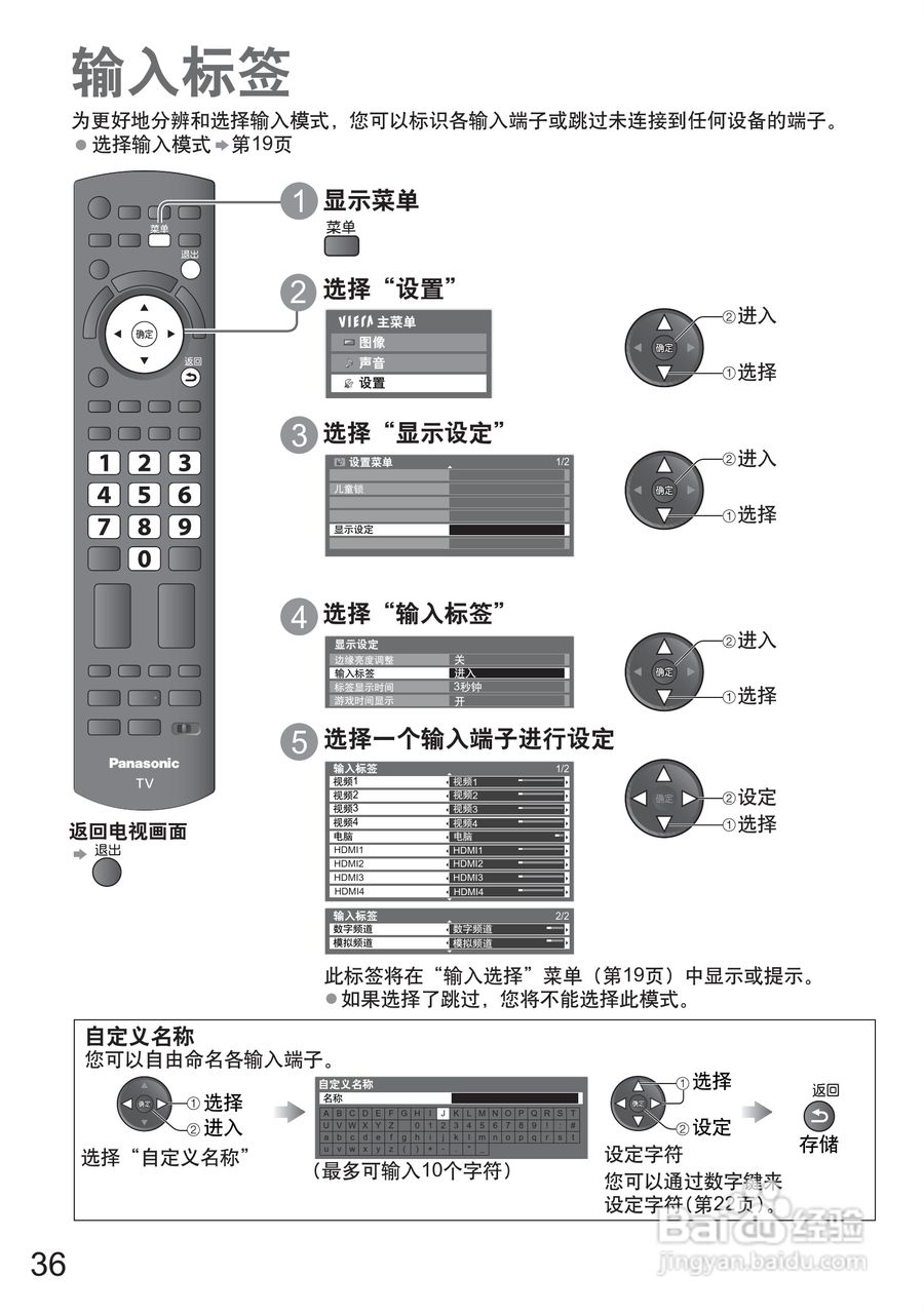 松下TH-P50G20C液晶彩电使用说明书:[4]