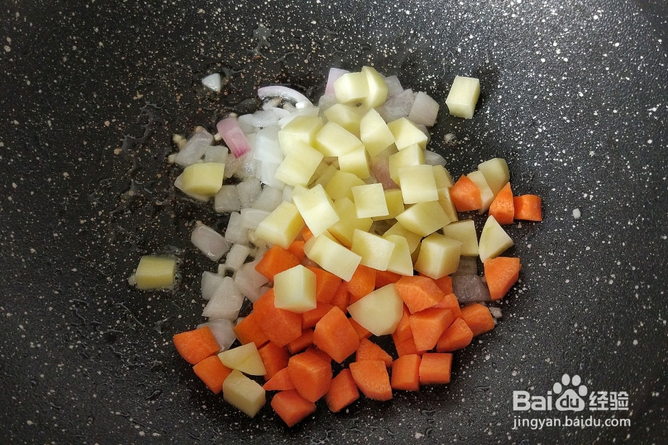 妈妈最喜欢做的咖喱鸡胸肉焗饭