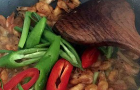 梅汁河虾怎么做呢