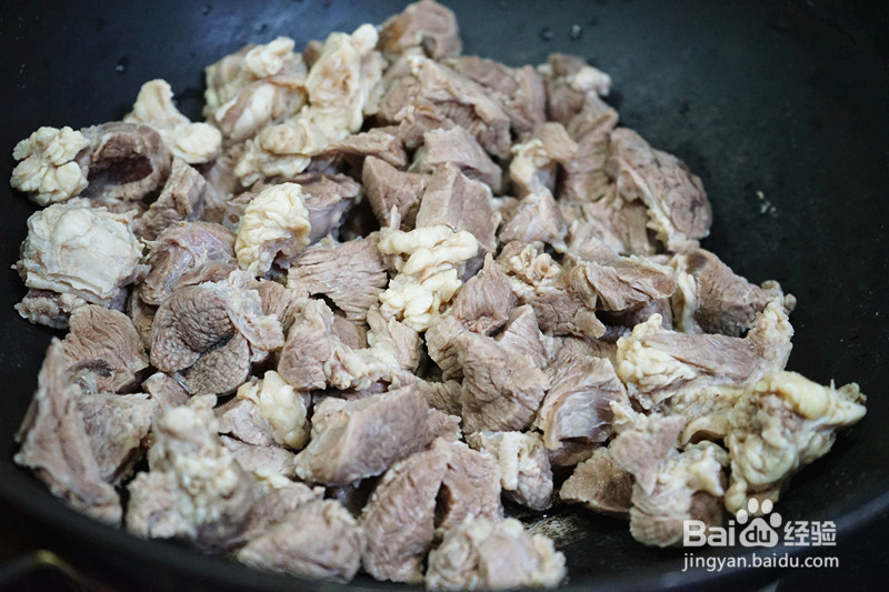 自制香辣牛肉面的做法