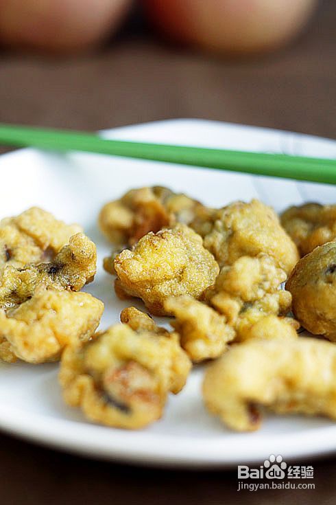 带给她家乡的味道--软炸蛎黄