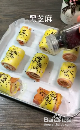 如何制作手抓饼卷培根