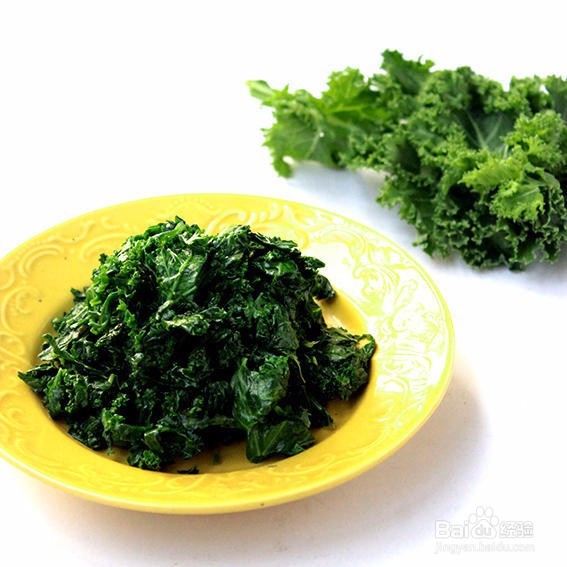 如何让羽衣甘蓝变好好吃 沙拉 配菜都可以~