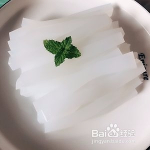 如何做出软滑的豌豆凉粉