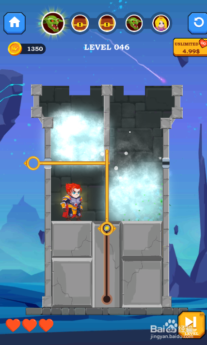 Hero Rescue的LEVEL 046怎样过关？