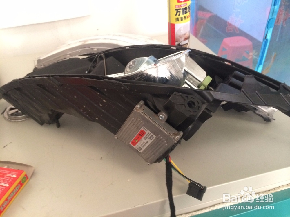 起亚k2改灯全程